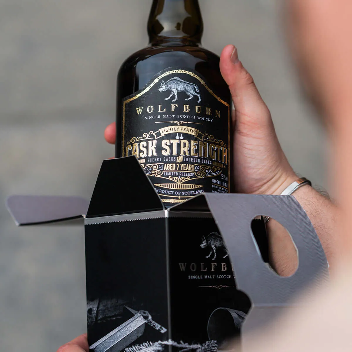 Wolfburn Cask Strength Single Malt Whisky 0,7l 58,2%