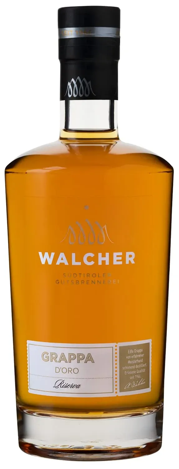 Walcher Grappa dOro Riserva Grappa 0,7 l Barrique