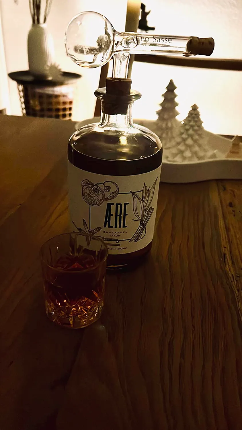 AERE Bratapfellikör Zimt Likör 0,5l 19,5% Apfel