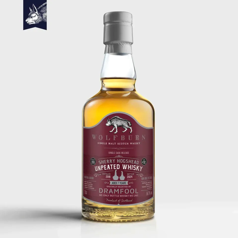 Wolfburn DramFool Un-Peated Single Malt Whisky 0,7l 56,7%