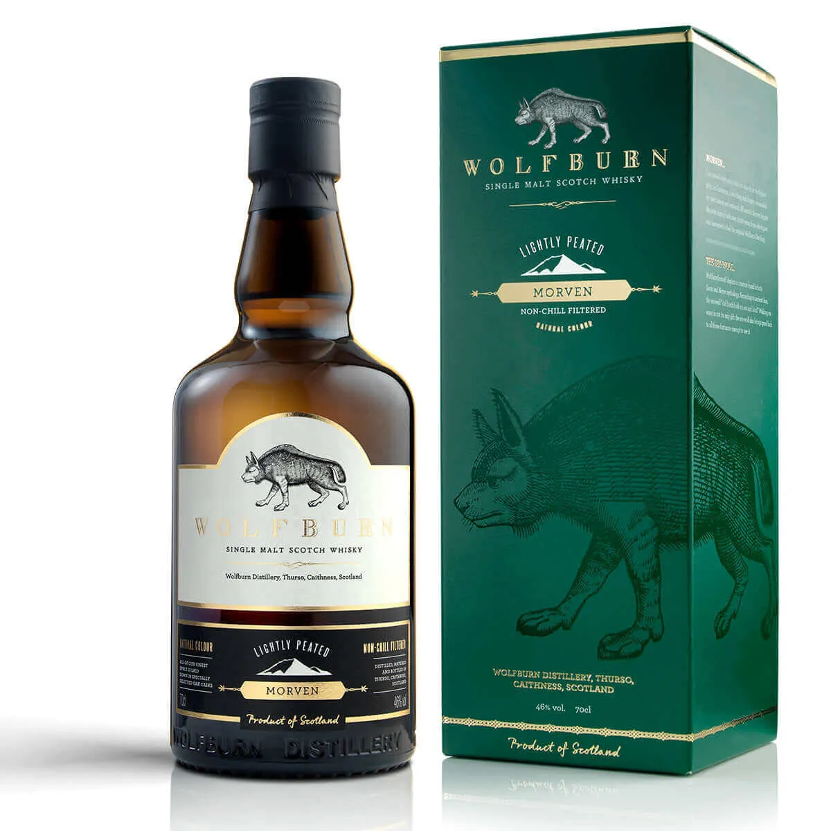 Wolfburn Mixed Case Whisky-Set 6x0,7L 46-58%