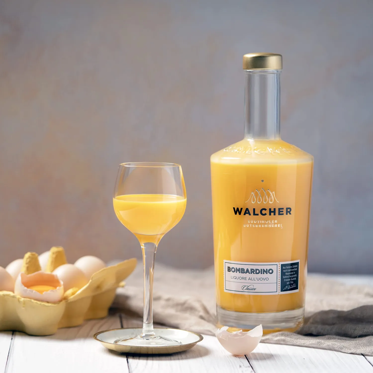 Walcher Bombardino Eierlikör mit Rum 0,7l 17%
