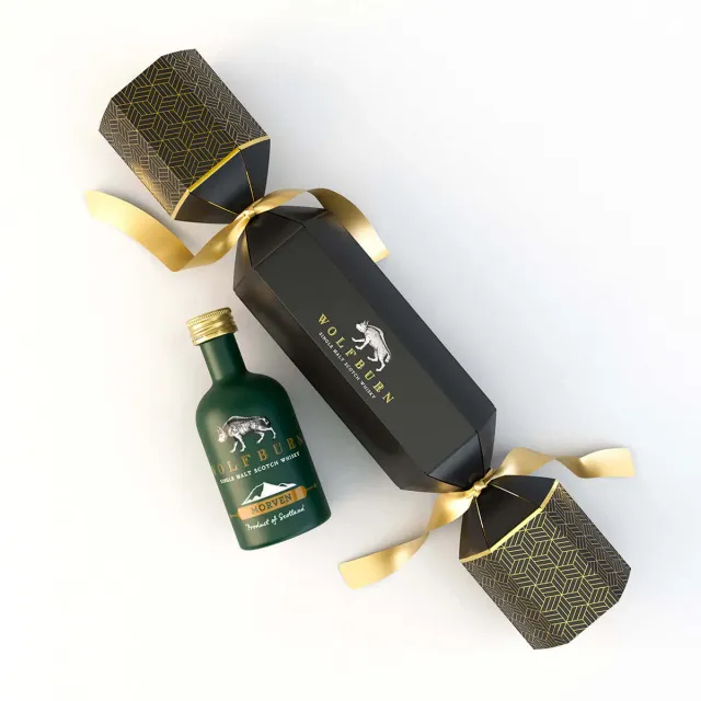 Wolfburn Morven Christmas Cracker Single Malt Whisky 5cl 46%