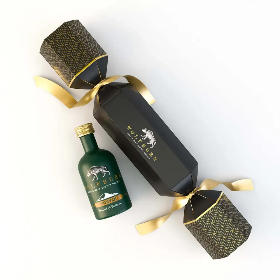 Wolfburn Morven Christmas Cracker Single Malt Whisky 5cl 46%