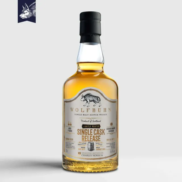 Wolfburn Charles Hofer Single Malt Whisky 0,7L 58,4% Fassstärke
