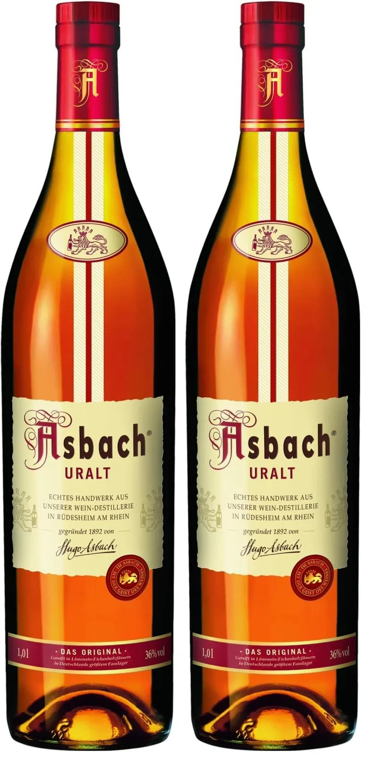 Asbach Uralt Weinbrand 1 l Trockenfrüchte