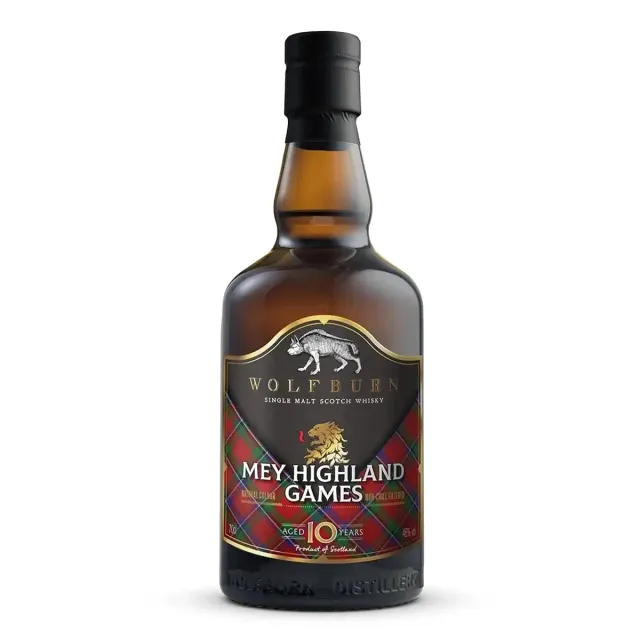 Wolfburn Mey Games 2026 Single Malt Whisky 0,7l 10J.