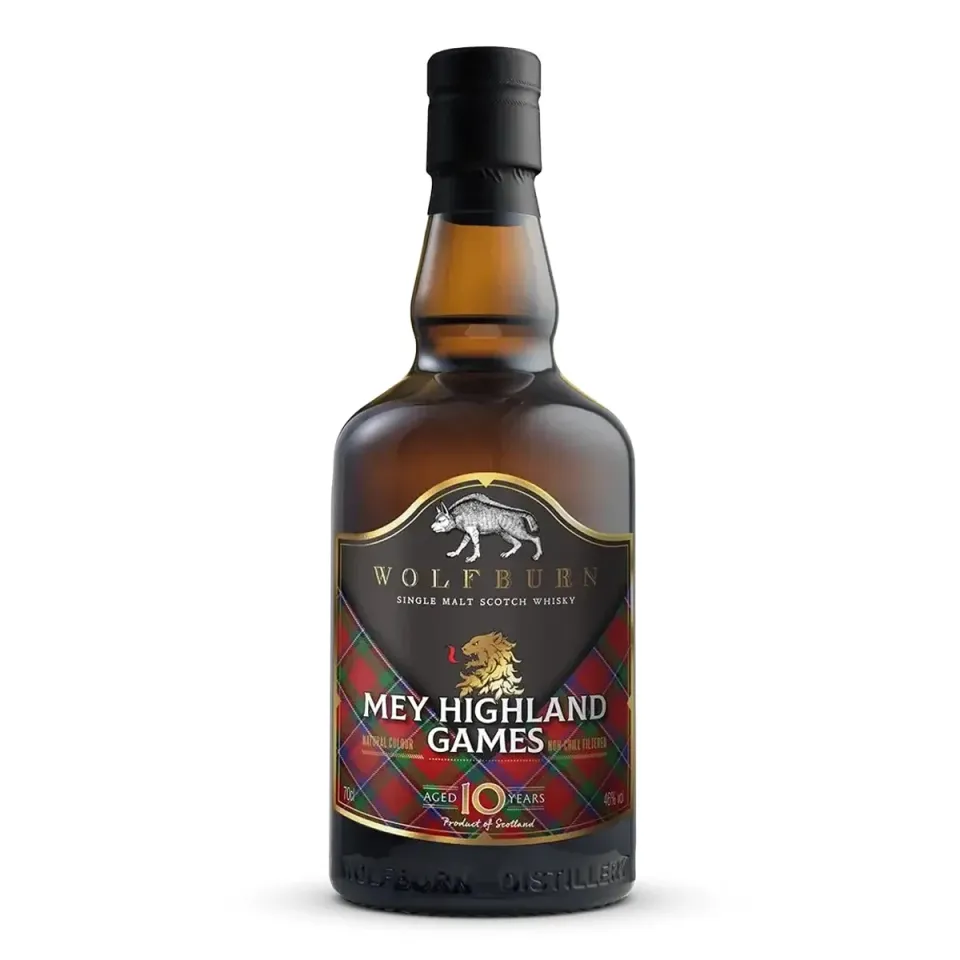 Wolfburn Mey Games 2026 Single Malt Whisky 0,7l 10J.