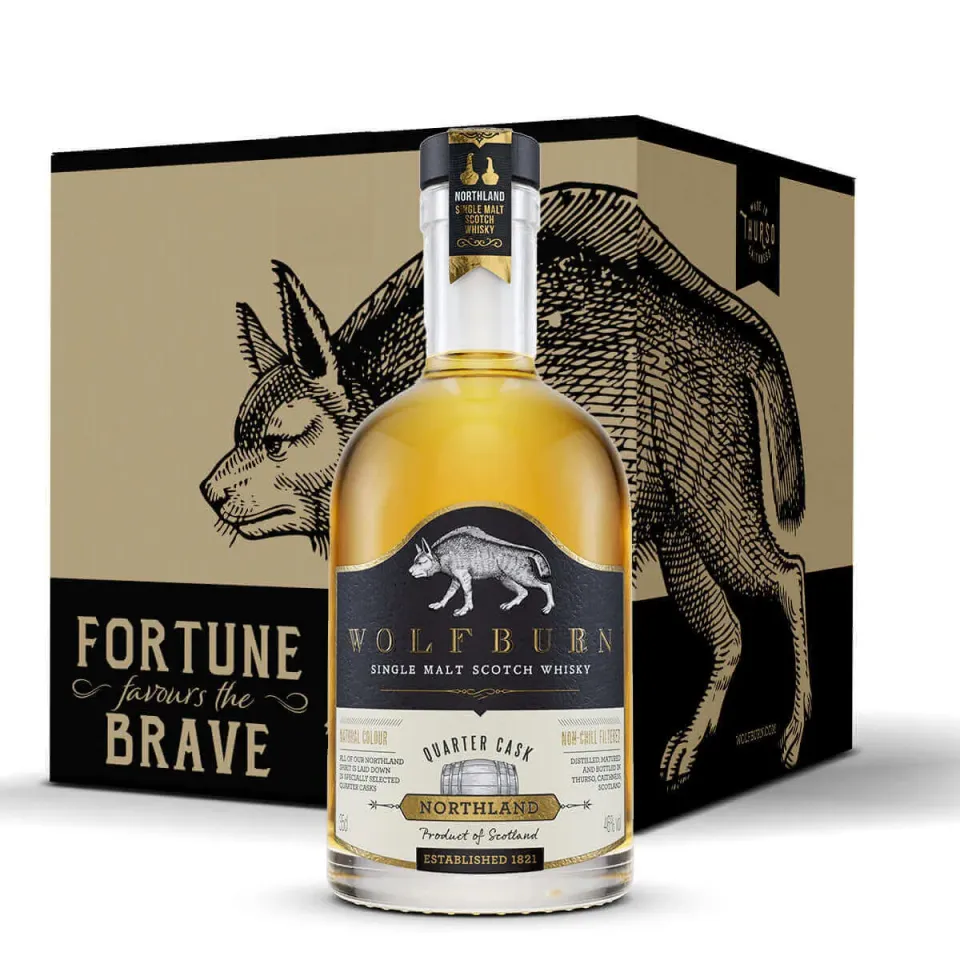 Wolfburn Northland Single Malt Whisky 6x35cl 46% Quarter Cask