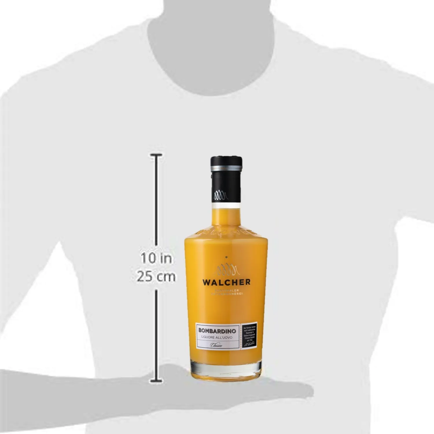 Walcher Bombardino Eierlikör mit Rum 0,7l 17%