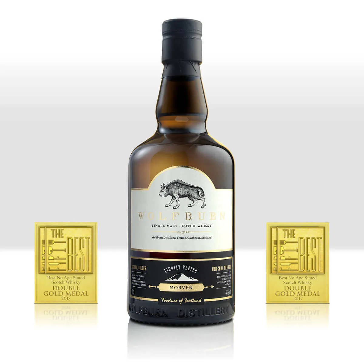 Wolfburn Morven Single Malt Whisky 0,7 l Rauch