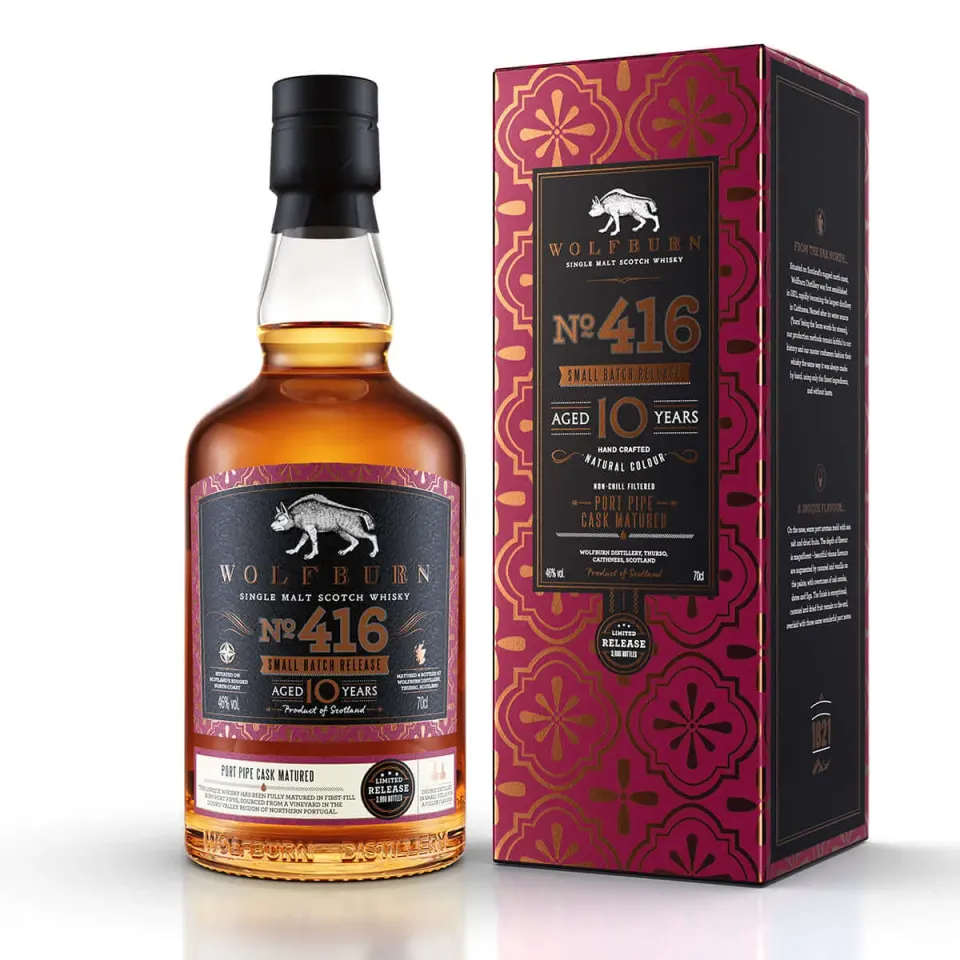 Wolfburn Small Batch 416 Single Malt Whisky 10 Jahre 46%