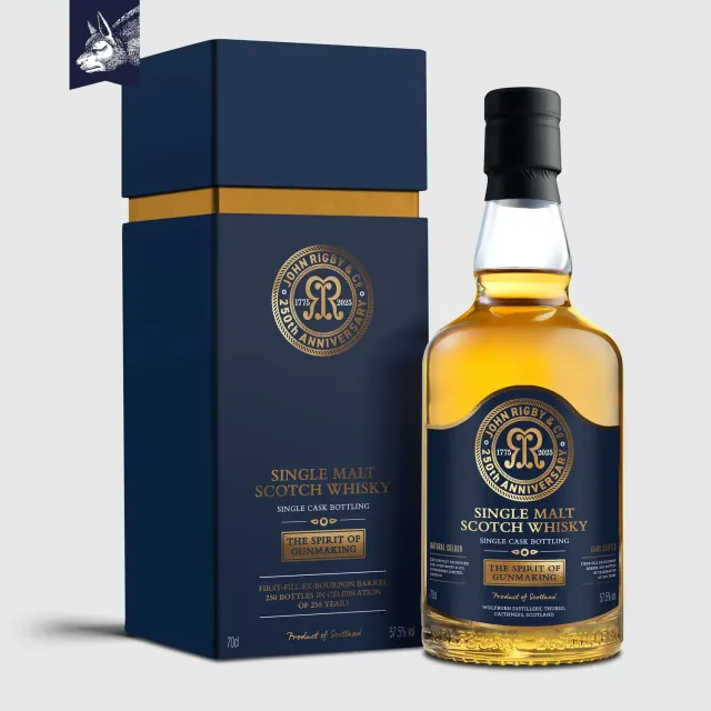 Wolfburn Rigby Guns 2025 Single Malt Whisky 0,7l 57,5%