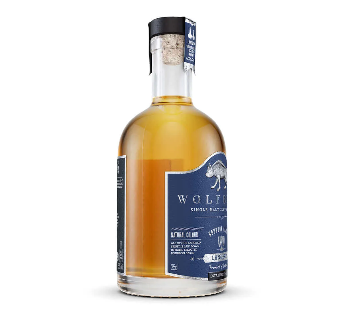 Wolfburn Langskip Single Malt Whisky 35cl Bourbon 58% vol.