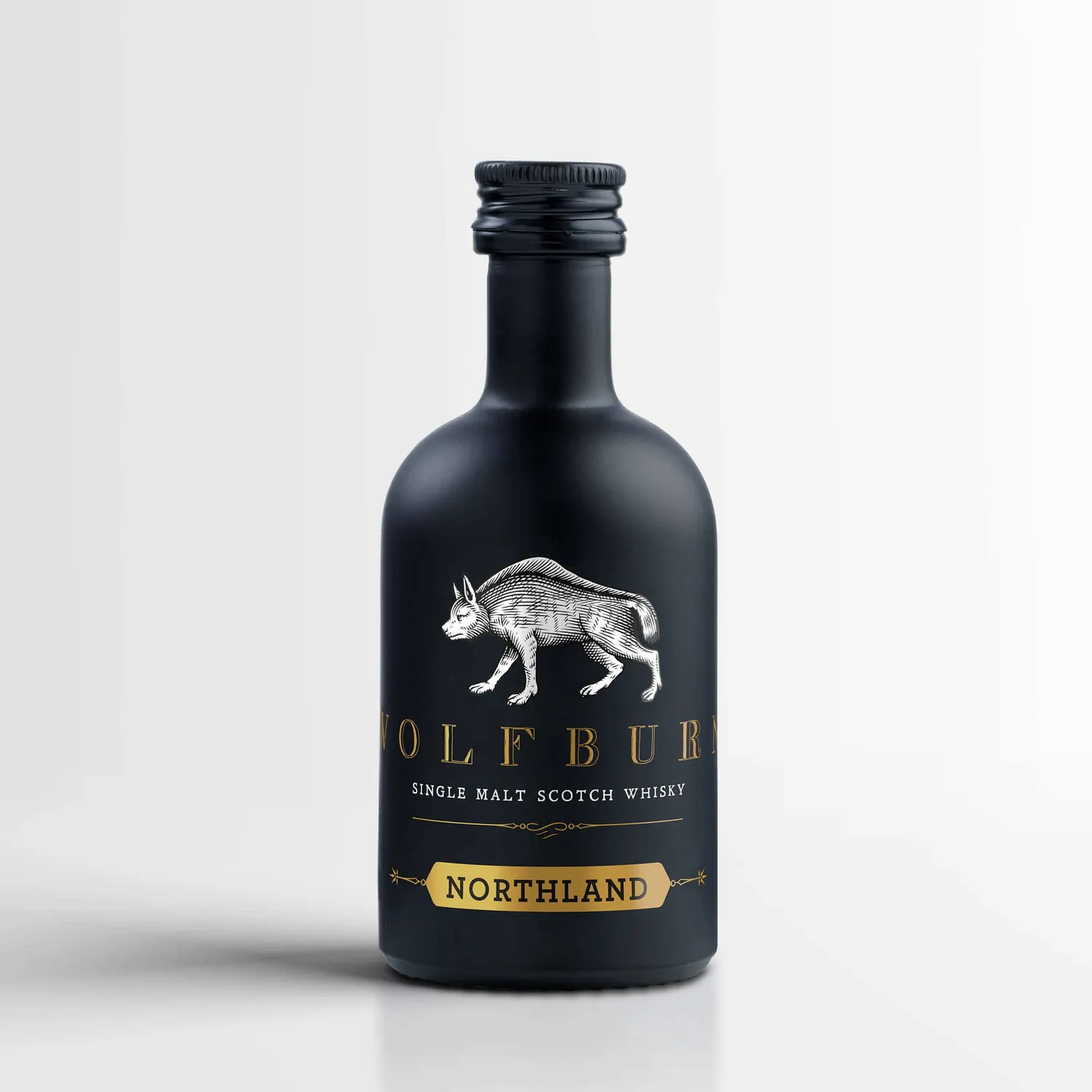 Wolfburn Quad Pack Mini Whisky 8 x 4 x 5 cl 46 % Set