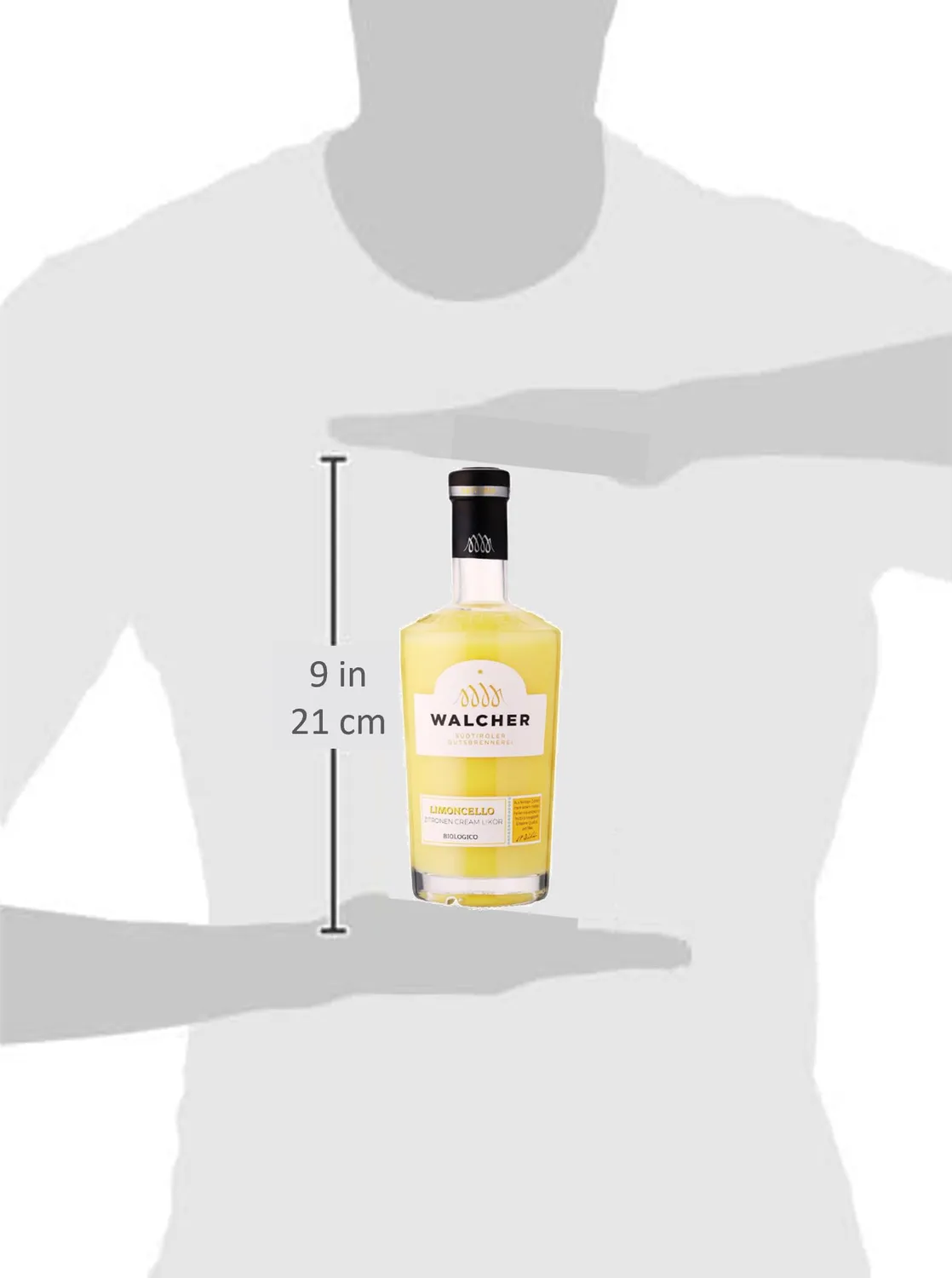 Walcher Limoncello Cream Likör 0,7l Zitrone Bio