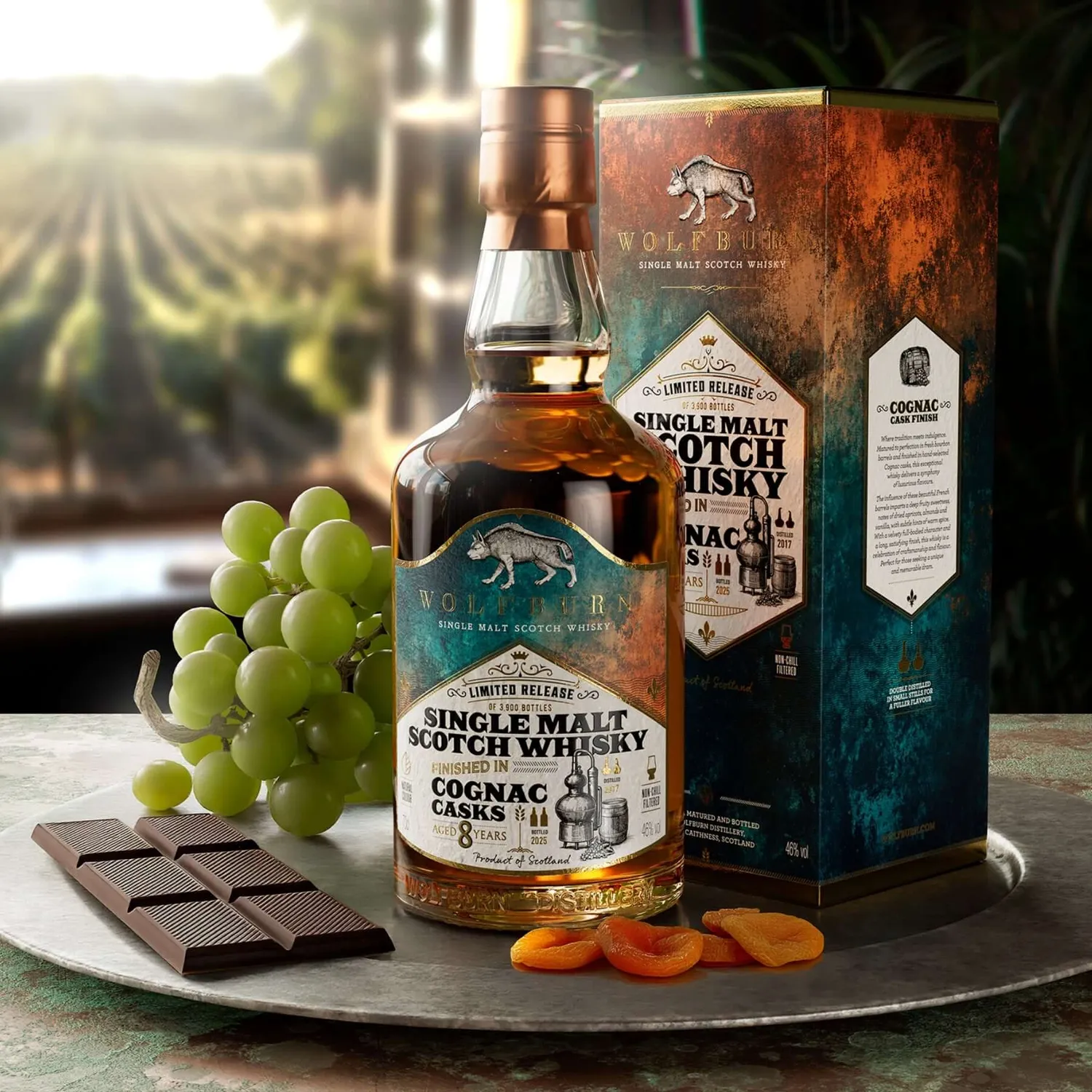 Wolfburn Cognac Cask Single Malt Whisky 0,7 l 46%