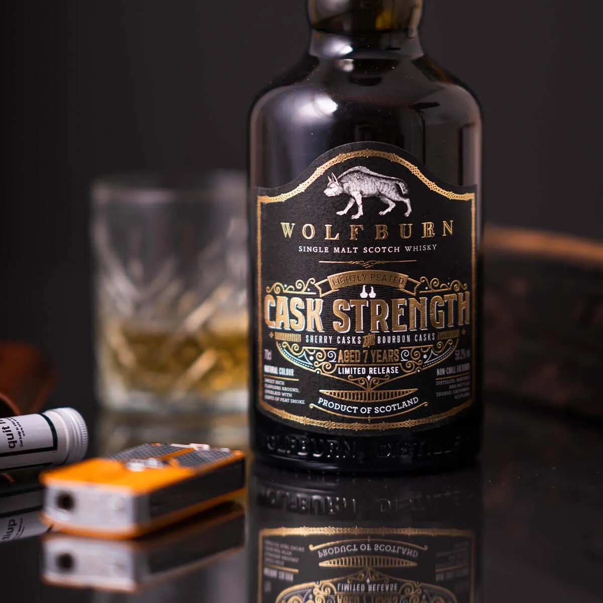 Wolfburn Cask Strength Single Malt Whisky 0,7l 58,2%