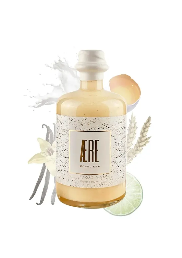 AERE Eierlikör Bio-Eigelb Limette 0,5l 18%