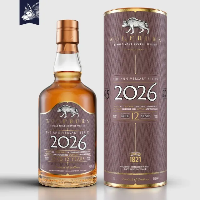 Wolfburn Anniversary Series 2026 Whisky 70cl Single Cask