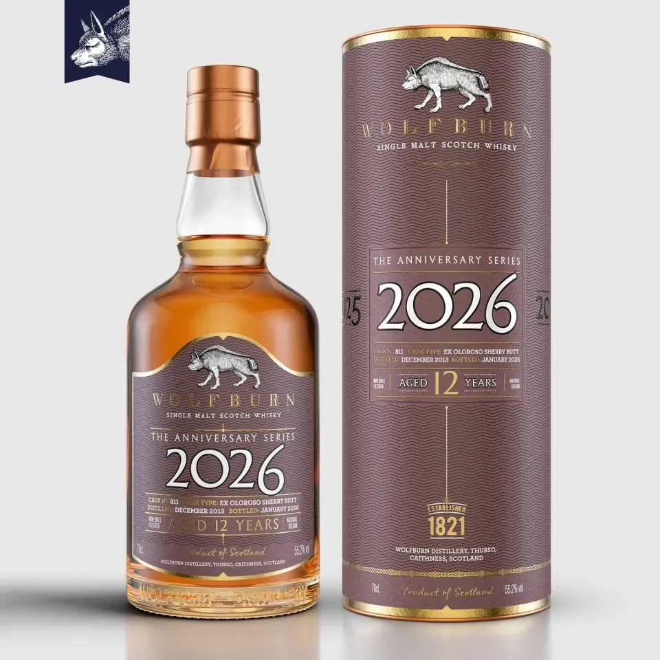 Wolfburn Anniversary Series 2026 Whisky 70cl Single Cask