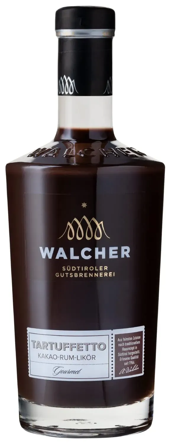Walcher Tartuffetto Kakao-Rum Likör 0,7l cremig