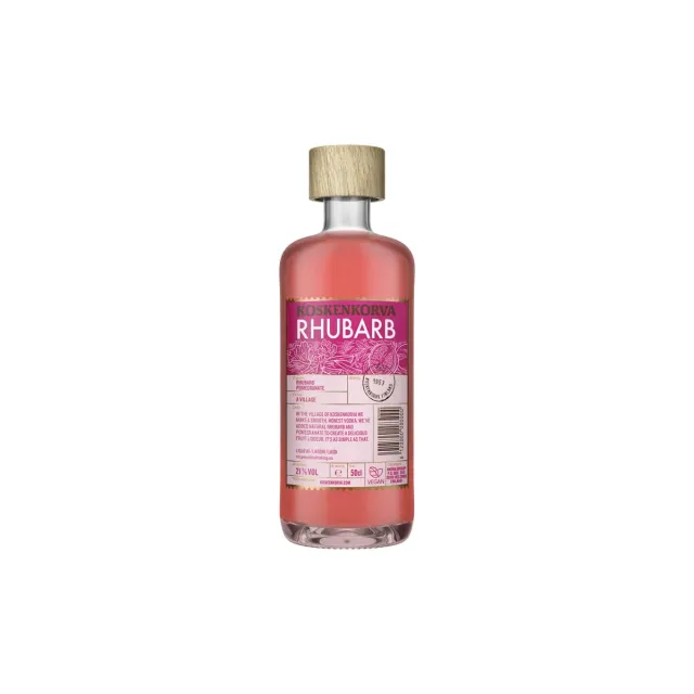 Koskenkorva Rhubarb Likör 0,5l Rhabarber