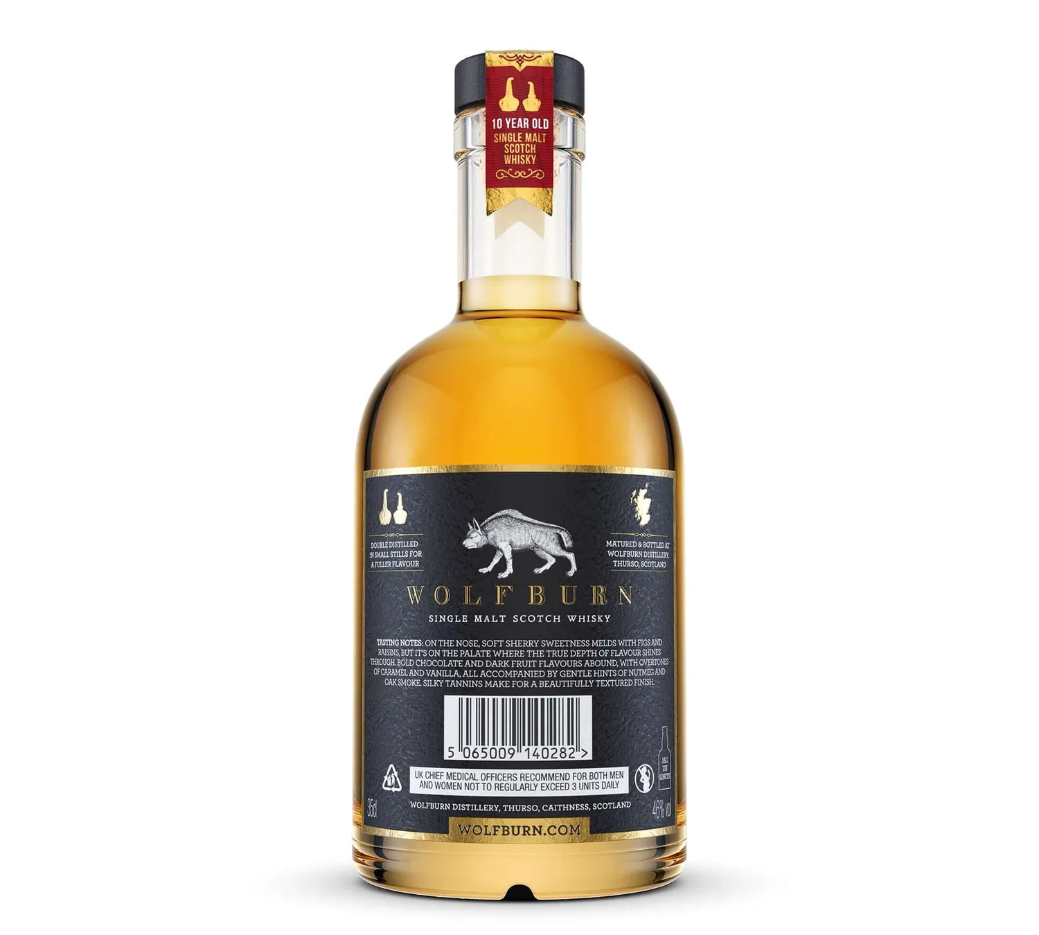 Wolfburn 10 Jahre Single Malt Whisky 0,7l Sherryfass