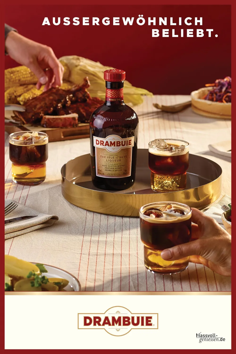 Drambuie Whisky Likör 0,7 l 40% mit Heidehonig