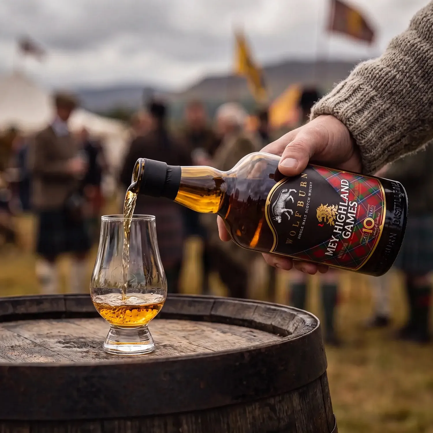 Wolfburn Mey Games 2026 Single Malt Whisky 0,7l 10J.