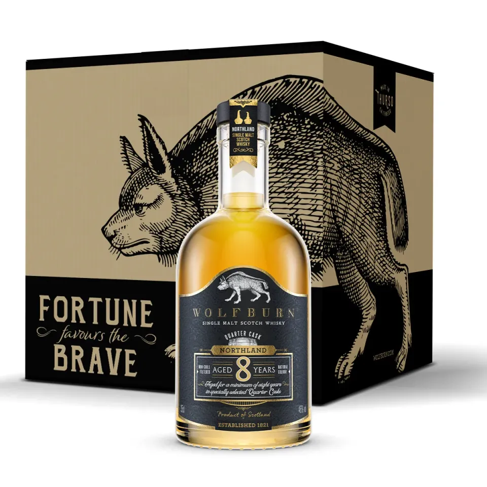 Wolfburn Northland 8 Jahre Single Malt Whisky 6x0,35l 46%