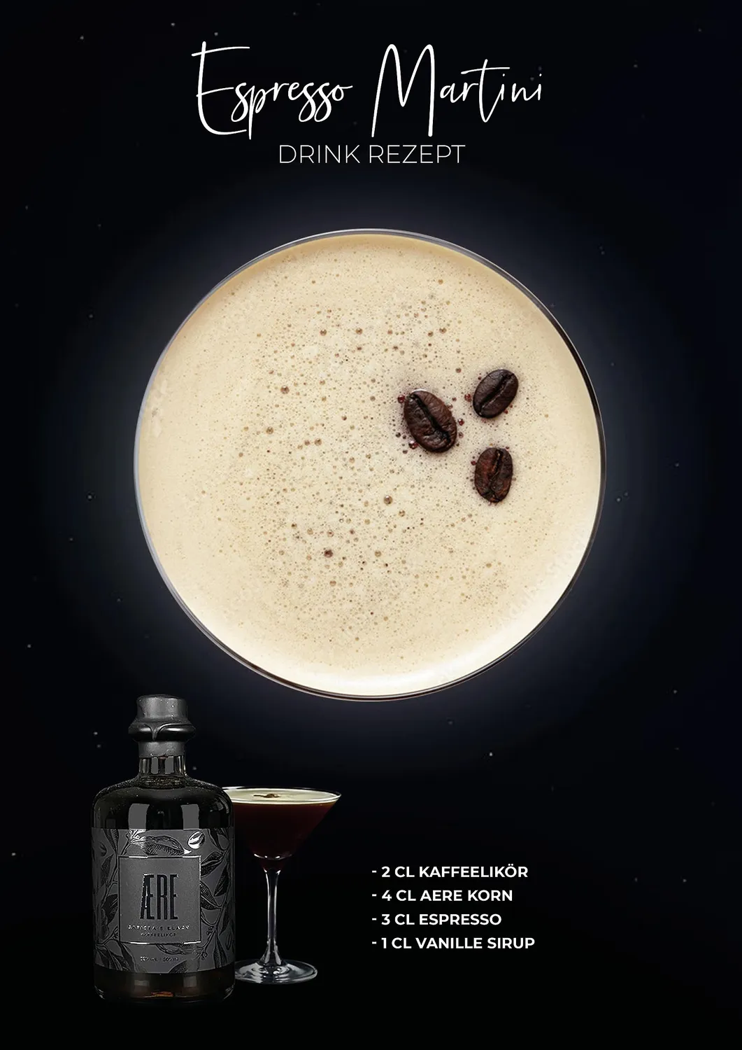 AERE Kaffeelikör Cold Brew Likör 0,5l Arabica 32%