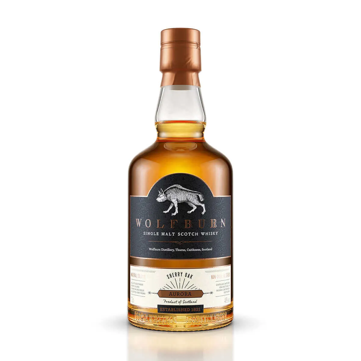 Wolfburn Aurora Single Malt Whisky 0,7l Sherryfass