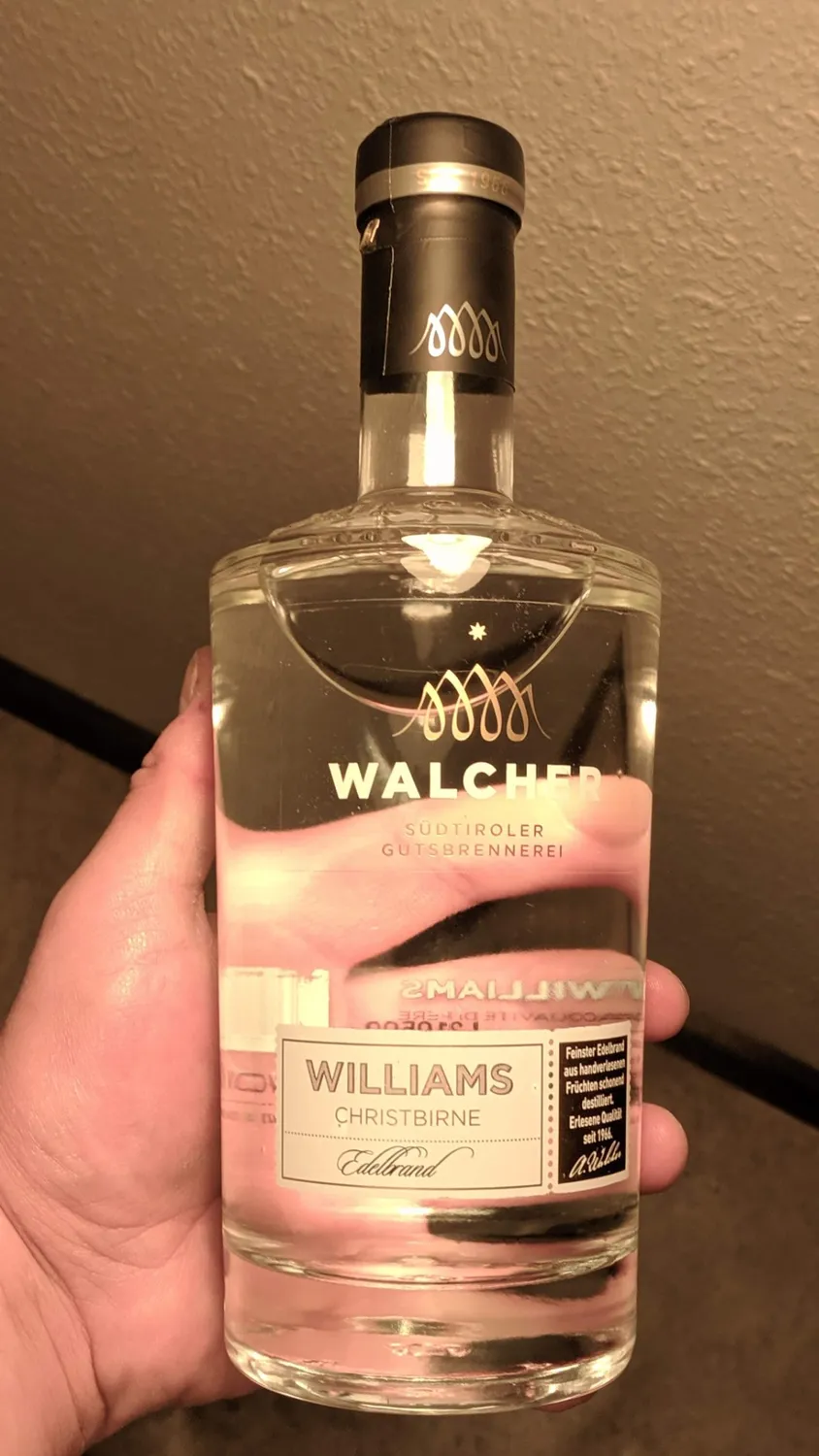 Walcher Williams Christ Edelbrand 0,7 l Birne