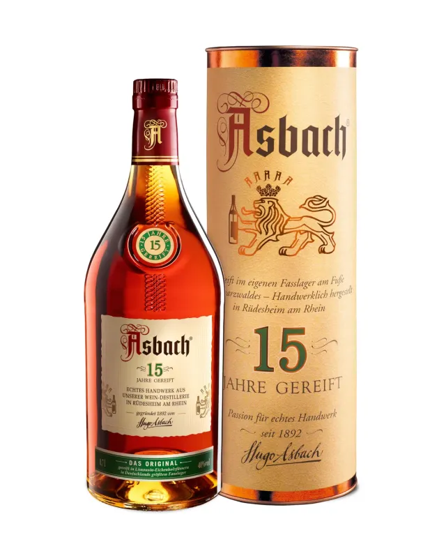 Asbach 15 Jahre Weinbrand 0,7l Geschenkbox