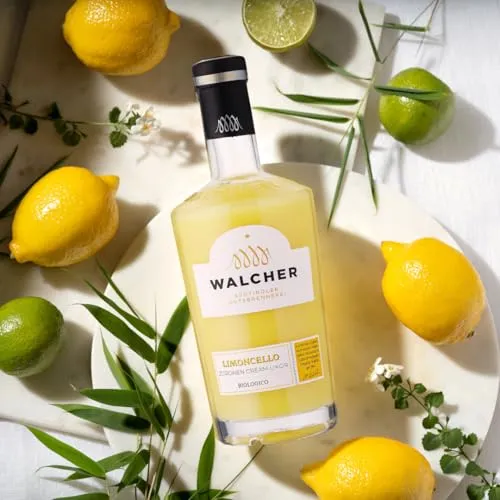Walcher Limoncello Cream Likör 0,7l Zitrone Bio