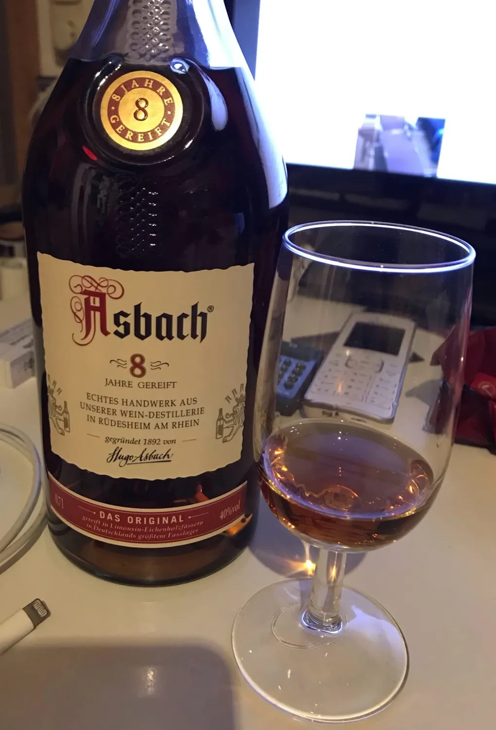 Asbach Privatbrand 8 Jahre Weinbrand 0,7l 40%