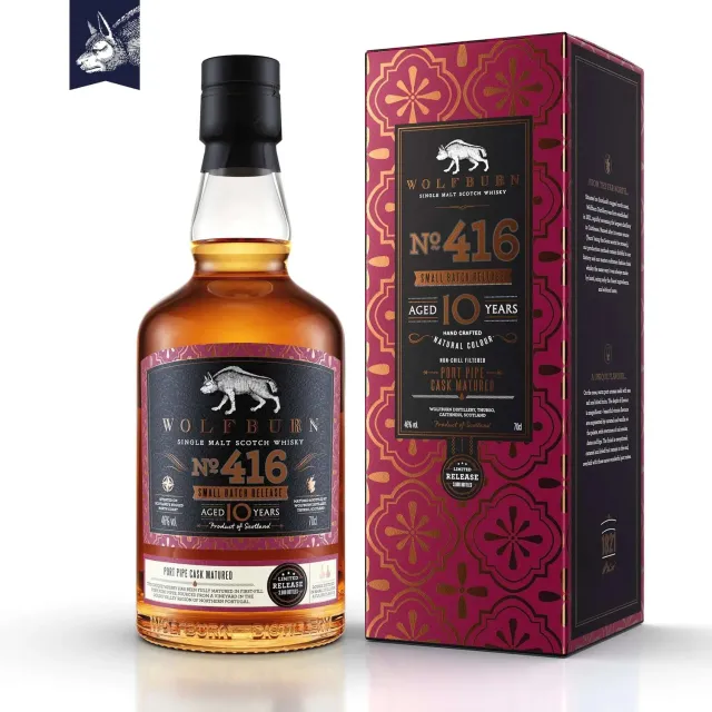 Wolfburn Small Batch 416 Single Malt Whisky 0,7l 10 Jahre